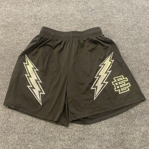 Eric Emanuel Lightning Bolt Mesh Shorts Mens Size Large Made in USA Streetwear